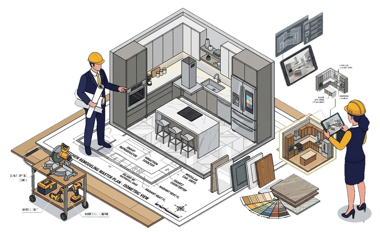 Kitchen remodeling